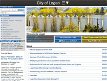 Tablet Screenshot of loganweb.loganutah.org